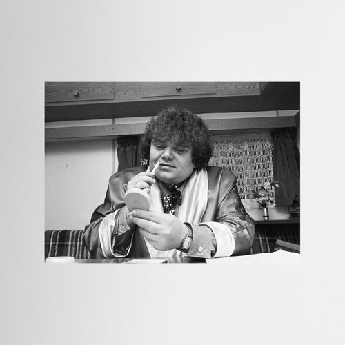 Andre Hazes schminkend | Fine Art Print