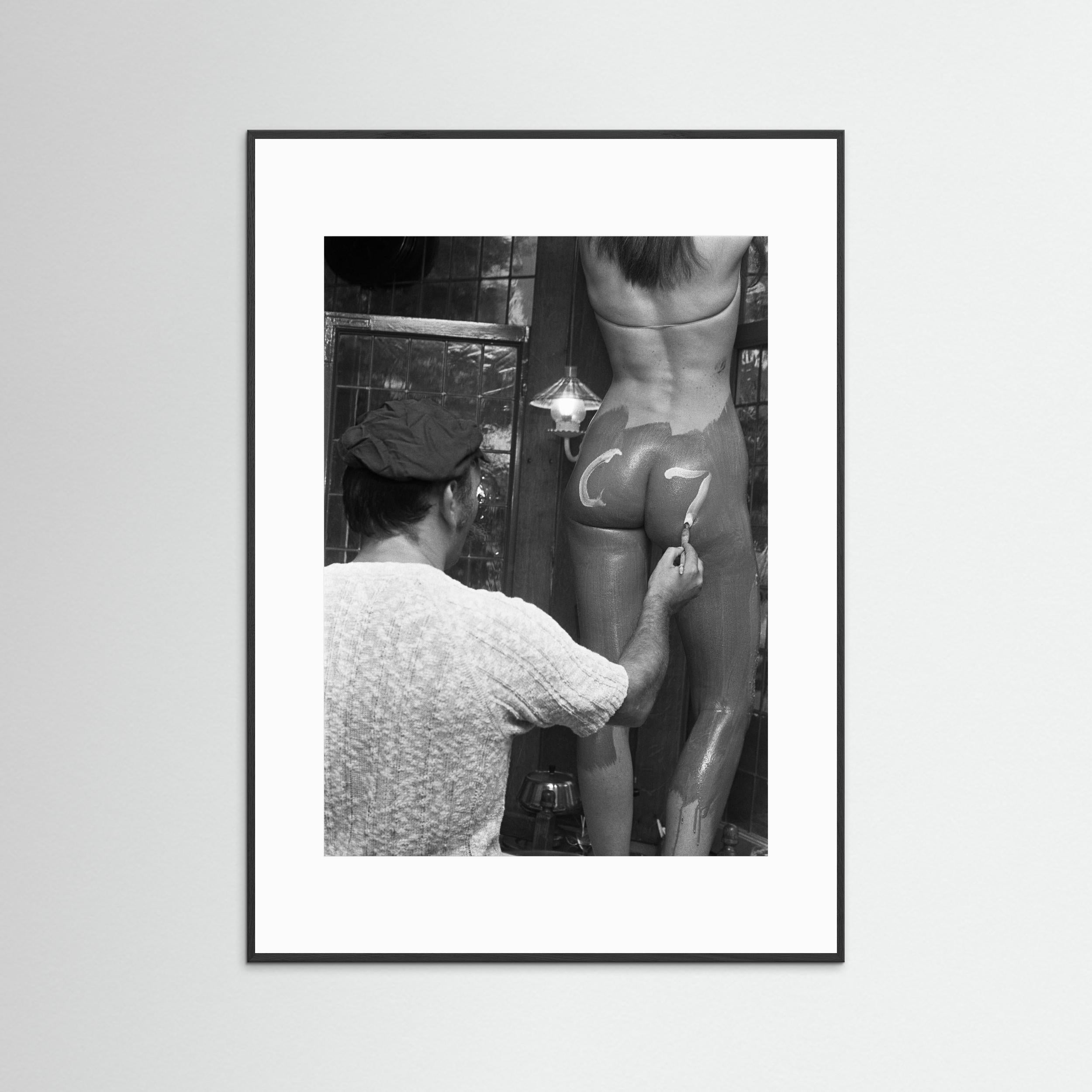 Cor Jaring schildert (2) | Fine Art Print