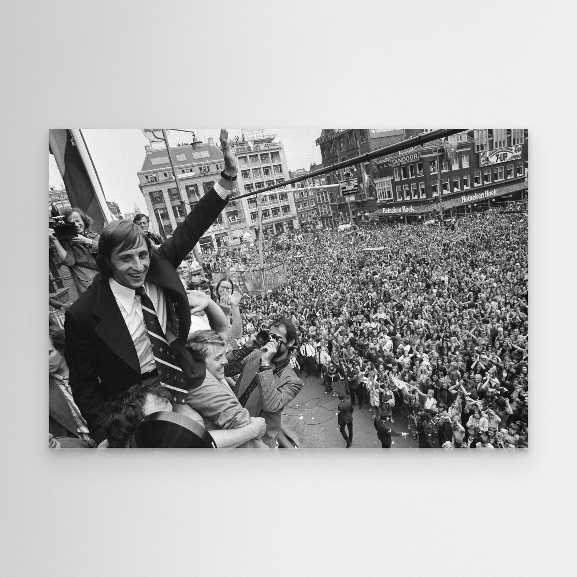 Johan Cruijff Huldiging | Canvas Print
