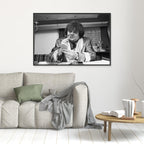 Andre Hazes schminkend | Canvas Print