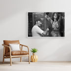 Cor Jaring schildert | Canvas Print