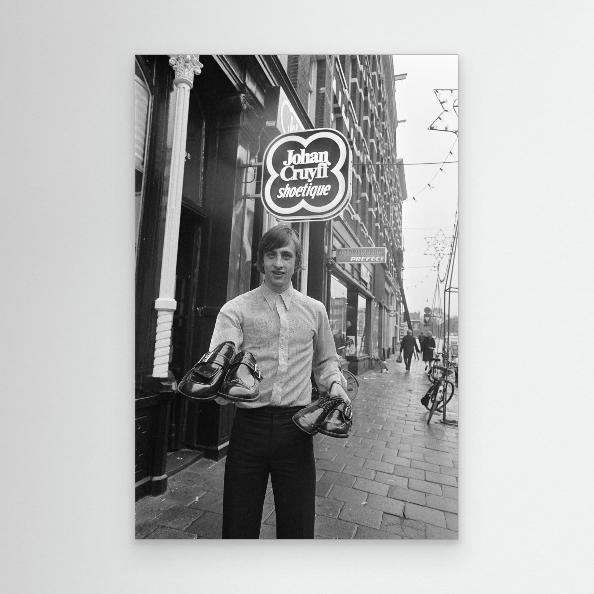 Johan Cruijff Shoetique | Canvas Print