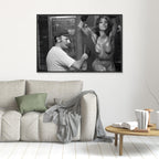 Cor Jaring schildert | Canvas Print