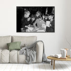 Johan Cruijff signeert | Canvas Print 